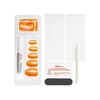 image:imageSally Hansen Salon Effects Perfect Manicure Ring Pop Do Me A Flavor Press On Nails Oval Shaped NonDamaging Adhesive Tabs File and Alcohol Pad Included