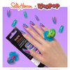 image:imageSally Hansen Salon Effects Perfect Manicure Ring Pop Do Me A Flavor Press On Nails Oval Shaped NonDamaging Adhesive Tabs File and Alcohol Pad Included