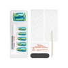 image:imageSally Hansen Salon Effects Perfect Manicure Ring Pop Put A Ring On It Press On Nails Coffin Shaped NonDamaging Adhesive Tabs File and Alcohol Pad Included