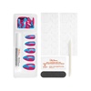 image:imageSally Hansen Salon Effects Perfect Manicure Ring Pop Thank You Berry Much Press On Nails Almond Shaped NonDamaging Adhesive Tabs File and Alcohol Pad Included
