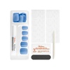 image:imageSally Hansen Salon Effects Perfect Manicure Sugar Fix Press On Nails Square Shaped NonDamaging Adhesive Tabs File and Alcohol Pad Included Pack of 21 Count Pack of 2