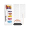 image:imageSally Hansen Salon Effects Perfect Manicure Sweet as Candy Press On Nails Almond Shaped NonDamaging Adhesive Tabs File and Alcohol Pad Included