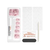 image:imageSally Hansen Salon Effects Perfect Manicure What A Star Press On Nails Square Shaped NonDamaging Adhesive Tabs File and Alcohol Pad Included1 Count Pack of 1