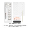 image:imageSally Hansen Salon Effects Perfect PressOn ShortEase Nails  Square Shape  Easy to Apply NonDamaging Natural Look Vitamin E amp B5  30 Nails Nail Glue Adhesive Tabs File Short Circute30 Count Pack of 1
