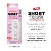image:imageSally Hansen Salon Effects Perfect PressOn ShortEase Nails  Square Shape  Easy to Apply NonDamaging Natural Look Vitamin E amp B5  30 Nails Nail Glue Adhesive Tabs File Short Circute30 Count Pack of 1