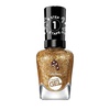 image:imageSally Hansen Miracle Gel Holiday Less Bitter More Glitter Long Lasting GelLike Formula No UV Lamp Needed Gold Glitter Nail Polish