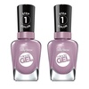 image:imageSally Hansen Miracle Gel Street Flair Long Lasting GelLike Formula No UV Lamp Needed Purple Nail Polish