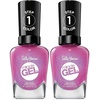 image:imageSally Hansen Miracle Gel x Jared McCain Point Guard Pink Long Lasting GelLike Formula No UV Lamp Needed PInk Nail Polish512 Cuarzo Y Besos