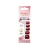 image:imageSally Hansen Perfect PressOns Twice as Nice 2 Be or Not to BeSquare Nails  InfraRed