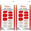 image:imageSally Hansen Salon Effects Nail Strips  No UV Light Needed No Dry Time LongLasting NonDamaging  32 Nail Strips 1 Cuticle Stick Nail File Prep Pad  AList Ruby32 Count Pack of 2