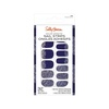 image:imageSally Hansen Salon Effects Nail Strips  No UV Light Needed No Dry Time LongLasting NonDamaging  32 Nail Strips 1 Cuticle Stick Nail File Prep Pad  Midnight Marine