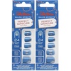 image:imageSally Hansen Salon Effects Perfect Manicure PressOn Nails  Easy to Apply NonDamaging  24 Nails Adhesive Tabs File amp Alcohol Pad Included  Holiday  Snowmance1 Count Pack of 2