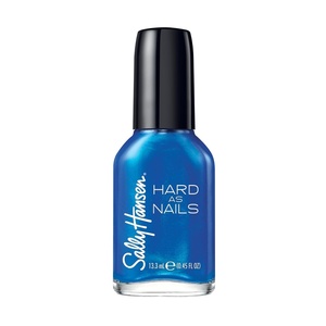 image:imageSally Hansen  Hard as Nails Color  Iridescent Sea  Impenetrablue  045 fl oz720 Sturdy Sapphire