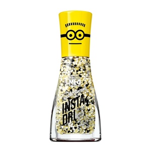 image:imageSally Hansen InstaDri Despicable Me Nail Polish  Quick Dry Long Lasting StreakFree Shine  Opaque Glittery  771 Gogglicious  Gold Yellow Nail Color