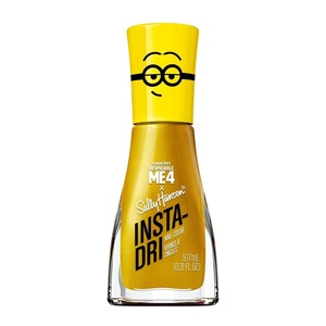image:imageSally Hansen InstaDri Despicable Me Nail Polish  Quick Dry Long Lasting StreakFree Shine  Opaque Shimmery  775 Going Mega  Metallic Gold Yellow Nail Color