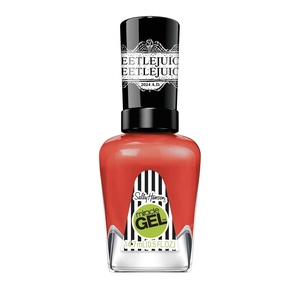 image:imageSally Hansen Miracle Gel Beetlejuice Salon Quality Nail Polish  GelLike Formula TwoStep System No UV Light Needed Long Lasting  Opaque Glossy  927 Strange And Unusual  Cherry Red Nail Color