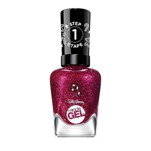 image:imageSally Hansen Miracle Gel Holiday Baking Spirits Bright Long Lasting GelLike Formula No UV Lamp Needed Pink Glitter Nail Polish