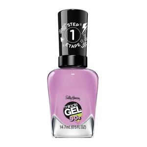 image:imageSally Hansen Miracle Gel Salon Quality Nail Polish  GelLike Formula TwoStep System No UV Light Needed Long Lasting  Opaque Glossy  889 Nice Nice Baby Light Lilac Nail Color