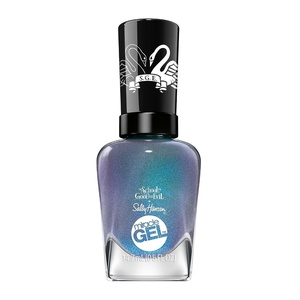 image:imageSally Hansen Miracle Gel The School for Good and Evil Not What It Gleams Long Lasting GelLike Formula No UV Lamp Needed Blue Glitter Nail Polish05 Fl Oz Pack of 1