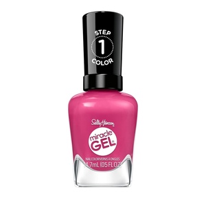 image:imageSally Hansen Miracle Gel x Jared McCain Point Guard Pink Long Lasting GelLike Formula No UV Lamp Needed PInk Nail Polish350 Work Hard  Play Pink