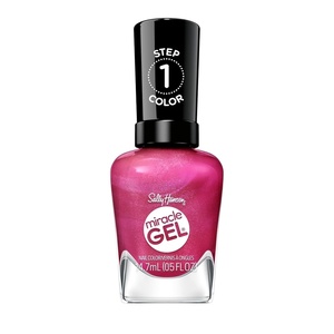 image:imageSally Hansen Miracle Gel x Jared McCain Point Guard Pink Long Lasting GelLike Formula No UV Lamp Needed PInk Nail Polish531 Berry Best Effort
