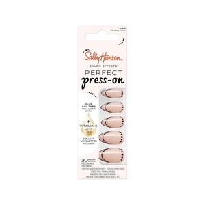 image:imageSally Hansen Perfect PressOns Twice as Nice 2 Be or Not to BeAlmond Nails  Needing Space