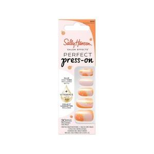 image:imageSally Hansen Perfect PressOns Twice as Nice 2 Be or Not to BeOval Nails  Sunshine Spritz