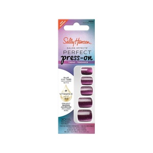 image:imageSally Hansen Perfect PressOns Twice as Nice 2 Be or Not to BeSquare Nails  Dont Be Jewel