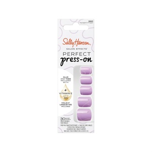 image:imageSally Hansen Perfect PressOns Twice as Nice 2 Be or Not to BeSquare Nails  Squiggle  Wiggle