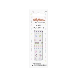 image:imageSally Hansen Salon Effects Nail Accents  Easy to Use No Commitment Mix and Match Designs  Nail Art Decals for Polish or Bare Nails  Spring It On
