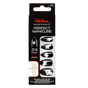 image:imageSally Hansen Salon Effects Perfect Manicure Ghoul Power Press On Nails NonDamaging Adhesive Tabs File and Alcohol Pad Included