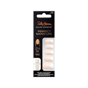 image:imageSally Hansen Salon Effects Perfect Manicure MoonAmi Press On Nails Oval Shaped NonDamaging Adhesive Tabs File and Alcohol Pad Included1 Count Pack of 1