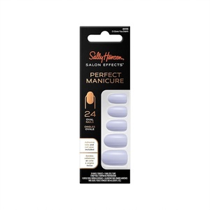 image:imageSally Hansen Salon Effects Perfect Manicure OZone You Didnt Press On Nails Oval Shaped NonDamaging Adhesive Tabs File and Alcohol Pad Included