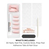 image:imageSally Hansen Salon Effects Perfect PressOn Nails  Coffin Shape  Easy to Apply NonDamaging  30 Nails Nail Glue Adhesive Tabs File  Going WildCoffin Nails  Soul Pink