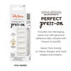 image:imageSally Hansen Salon Effects Perfect PressOn Nails  Coffin Shape  Easy to Apply NonDamaging  30 Nails Nail Glue Adhesive Tabs File  Going WildCoffin Nails  Viva Vanilla