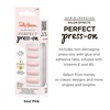 image:imageSally Hansen Salon Effects Perfect PressOn Nails  Coffin Shape  Easy to Apply NonDamaging  30 Nails Nail Glue Adhesive Tabs File  Going WildCoffin Nails  Soul Pink