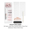 image:imageSally Hansen Salon Effects Perfect PressOn Nails  Coffin Shape  Easy to Apply NonDamaging  30 Nails Nail Glue Adhesive Tabs File  Going WildCoffin Nails  Love at Frost Sight
