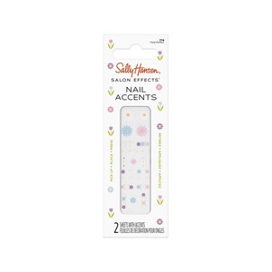 image:imageSally Hansen Salon Effects Nail Accents  Easy to Use No Commitment Mix and Match Designs  Nail Art Decals for Polish or Bare Nails  Petal Perfect