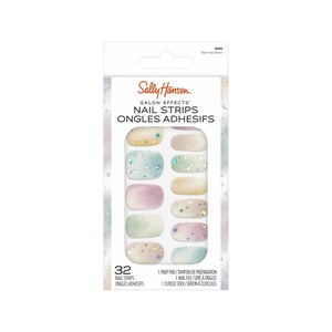 image:imageSally Hansen Salon Effects Nail Strips  No UV Light Needed No Dry Time LongLasting NonDamaging  32 Nail Strips 1 Cuticle Stick Nail File Prep Pad  Seaing Stars