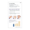 image:imageSally Hansen Quick and Easy Hair Remover Bikini Face Eyebrow Under Arms Legs and Body Wax Strip Kit for Women